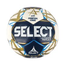Select Ultimate Champions League Replica 3 v25 Offizieller EHF II Handball Weiß-Marineblau-Gold 13519/270061