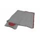 6. Outwell Contour Junior Schlafsack (140 cm) - rot/grau