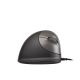 41. Ergonomische Maus für Rechtshänder R-Go Pele HE USB groß schwarz/silber (Einzelhandel)