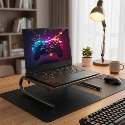 10. MACLEAN Monitor-, Laptop- und Druckerständer 13-32" MC-948