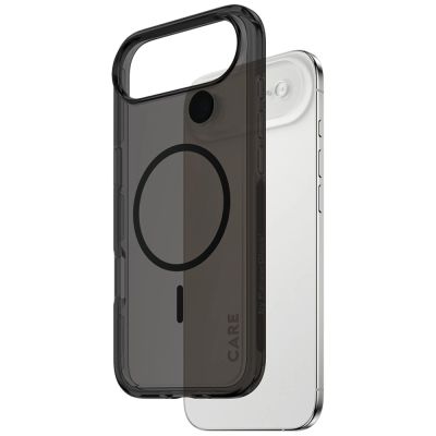 2. CARE by PanzerGlass Flagship Urban Explorer mit schwarzem MagSafe Case für iPhone Air – Schwarz