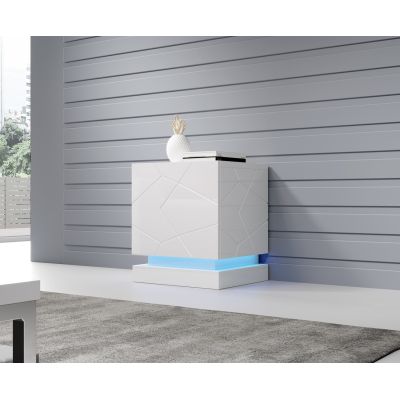 4. QIU Nachttischbeleuchtung, 2 Stück, RGB