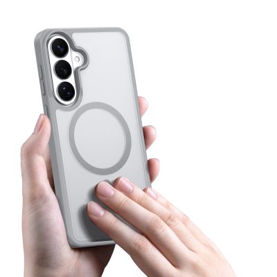 6. Dux Ducis Yind Hülle für Samsung S26 Plus, kompatibel mit MagSafe – Grau