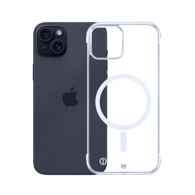 8. 3mk Just20g MagCase für iPhone 15 Plus - transparent