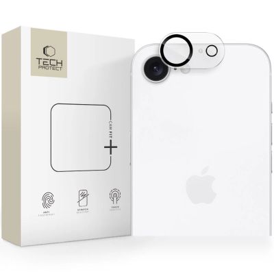Tech-Protect Cam Fit+ Kameraschutzhülle für iPhone 16e / 17e – Transparent