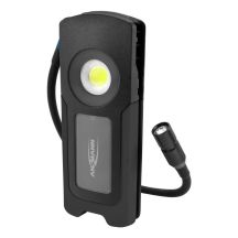 Ansmann WL1500R Pocket Flex LED-Taschenlampe schwarz 17,1 cm, Lichtfarbe Hauptlicht 6000K