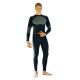 24. GLOVII Beheizbares Thermoaktiv-Unterwäsche-Set, Sweatshirt und Hose, Größe L, Schwarz, inklusive Batterien und Ladegerät, GXBL