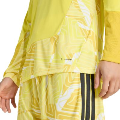 6. adidas Tiro 26 Wettkampf-Torwarttrikot für Herren, langärmlig, gelb, KB5250