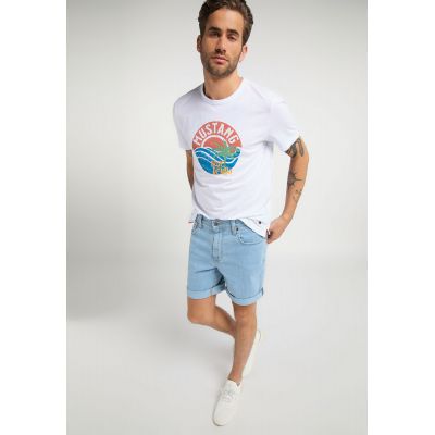 20. Mustang Logo Alex T-Shirt M 1009534 2045