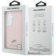 8. Karl Lagerfeld Saffiano KC Metal Logo MagSafe Hülle für Samsung Galaxy S26 - Pink