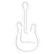 7. Neon LED Activejet AJE-NEON GITARRE