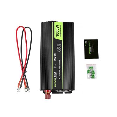 10. GREEN CELL INV09 WECHSELRICHTER 12V-230V 1000W/2000W REINE SINUSWELLEN-WECHSELRICHTER