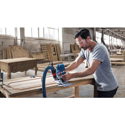 6. Bosch GOF 130 Schwarz, Blau 28000 U/min 1300 W
