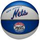 5. Wilson NBA Team Retro Brooklyn Nets Miniball WTB3200XBBRO