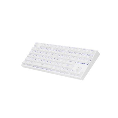 16. GENESIS Thor 404 TKL Gaming-Tastatur USB QWERTY Amerikanisches/Internationales Weiß