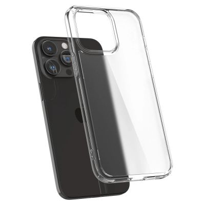 4. Spigen Ultra Hybrid-Hülle für iPhone 15 Pro – transparent und matt
