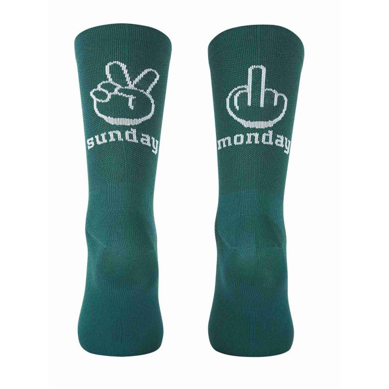 NORTHWAVE Sonntag Montag Socken Radsocken Smaragd