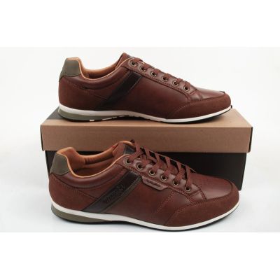 9. Wrangler Herrenschuhe, Sneaker, Modell Rhys, braun, modische Schuhe
