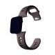 7. 3mk Silikon- Watch für Apple Watch 38/40/41 mm – Dunkelgrau