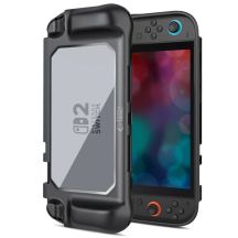 Tech-Protect MagMat-Hülle für Nintendo Switch 2, Schwarz und Transparent