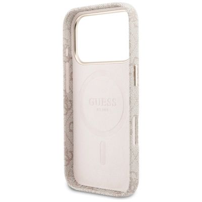 7. Guess 4G Script MagSafe Hülle für iPhone 17 Pro Max – Pink