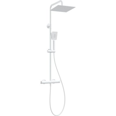 Regendusche mit Thermostatarmatur