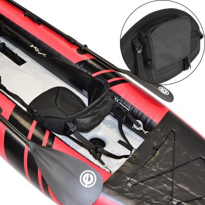 64. 2-Personen-Kajak-Set 385x96x42cm Laminiertes PVC 200kg ENERO