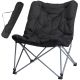 Hochwertiger Deluxe-Campingstuhl mit Kissen, Anthrazit, Redcliffs