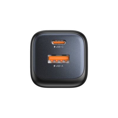 16. UNITEK 2X GAN Wandladegerät USB-C & USB-A 20W Schwarz