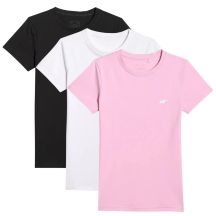 Damen-T-Shirt (3er-Set) 4F 4FWMM00TTSHF3306-10S-20S-56S