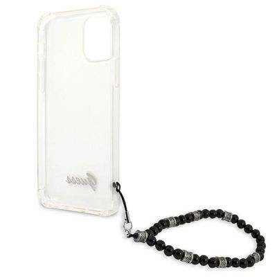 7. Guess GUHCP12MKPSBK iPhone 12/12 Pro 6.1" Transparente Hartschale Black Pearl