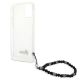 7. Guess GUHCP12MKPSBK iPhone 12/12 Pro 6.1" Transparente Hartschale Black Pearl