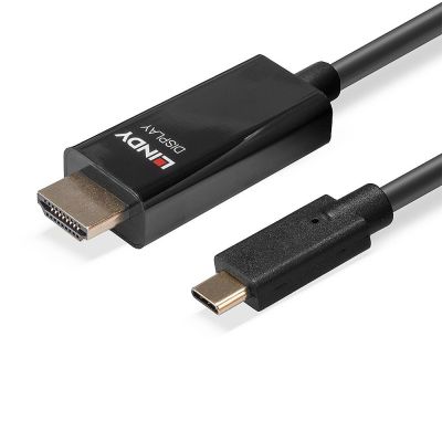 6. Lindy 43315 Kabeladapter 5 m USB Typ-C auf HDMI Typ A (Standard) Schwarz