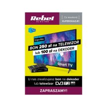 Kruger&Matz-Poster – Gutschein für Fernseher und Decoder