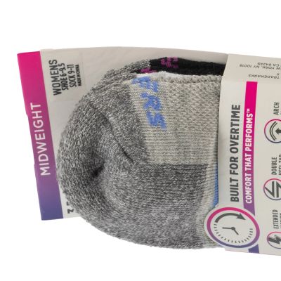 2. Skechers 3er-Pack Work Lowcut Damensocken S119052-GRBK Grau Einheitsgröße