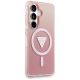 4. Guess IML Gradient Triangle MagSafe Hülle für Samsung Galaxy S26 - Pink