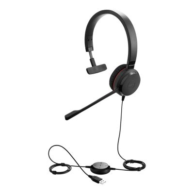 4. Jabra 5393-829-309 Kopfhörer/Headset mit Kabel und Kopfbügel, Büro/Callcenter, Schwarz
