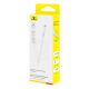 6. Baseus Smooth Writing III 3-in-1 Passiv-Stift – Weiß
