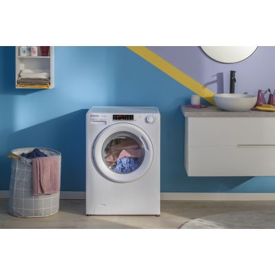 62. Candy Smart Pro Inverter CO 474TWM6/1-S Waschmaschine, Frontlader, 7 kg, 1400 U/min, Weiß