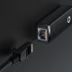 9. Baseus Lite Series externe Netzwerkkarte USB Typ C - RJ-45 1Gbps (1000Mbps) schwarz (WKQX000301)