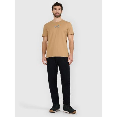 4. Herren-T-Shirt mit Aufdruck, regulär, Größe 4F 4FRAW25TTSHM3377-83S