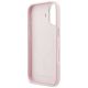 7. Karl Lagerfeld Karl & Choupette Head Pins Saffiano MagSafe Hülle für iPhone 17 - Pink