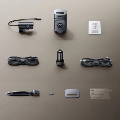 9. Baseus PrimeTrip VD1 Pro Auto-DVR 4K+1080p mit Akku – Schwarz
