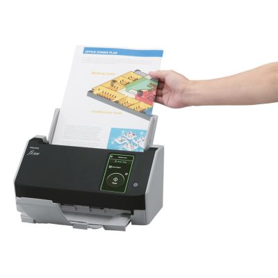 33. Ricoh fi-8040 ADF+Manueller Papiereinzug Scanner 600 x 600 dpi A4 Schwarz, Grau