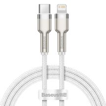 BASEUS USB-C Lightning-Kabel mit PD-Anschluss, 1 m, weiß