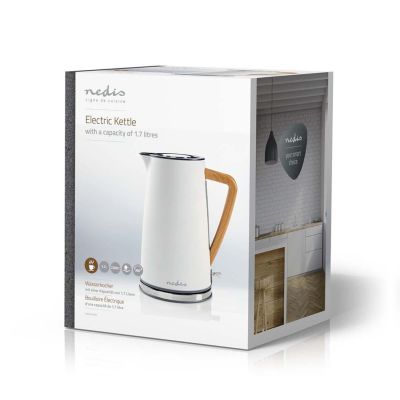 7. Nedis KAWK510EWT Wasserkocher 1,7 l 2200 W Weiß