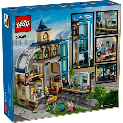 17. LEGO City 60469 Hauptbahnhof
