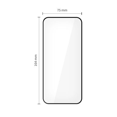2. Tech-Protect Glass Fit+ 2er-Pack Panzerglas für Xiaomi Redmi 15 4G / 5G - Schwarz