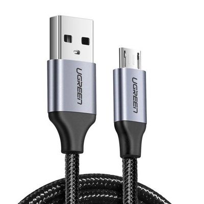 Ugreen US290 60146 USB-A/Micro-USB 2,4A-Kabel 1 m – grau