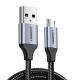 Ugreen US290 60146 USB-A/Micro-USB 2,4A-Kabel 1 m – grau